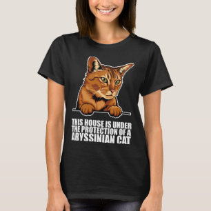 Camiseta Gato abysiniano gato abysiniano