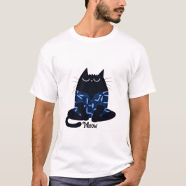 Camiseta Gato acogedor