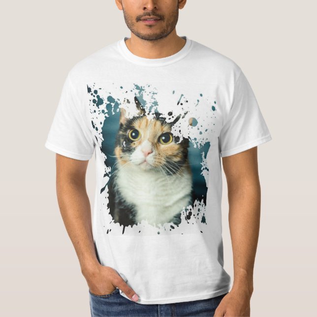 Camiseta Gato Adorable (Anverso)