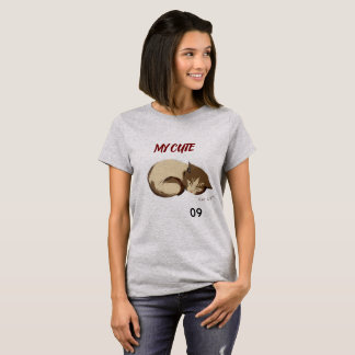 CAMISETA GATO ADORABLE