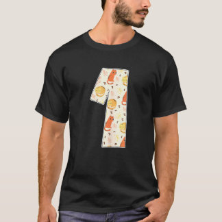 Camiseta Gato Adorable Cumpleaños 1   Dueño de Mascotas Gat