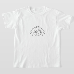 Camiseta Gato Adorable para Niños