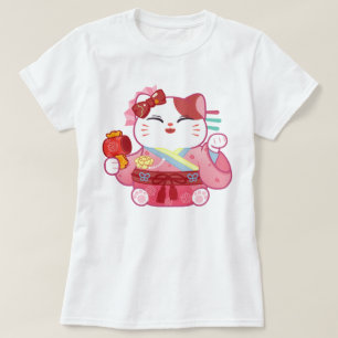 Camiseta Gato afortunado