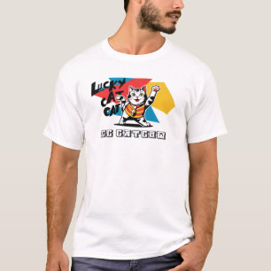 Camiseta Gato afortunado [ CC-CatCow ]