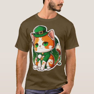 Camiseta Gato afortunado de St Patricks