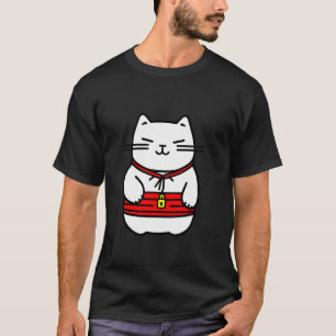 Camiseta Gato Afortunado Japonés o Maneki-Neko