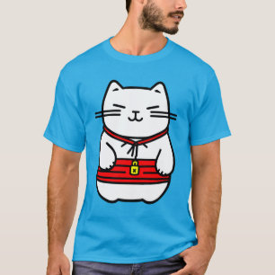 Camiseta Gato afortunado japonés o Maneki-Neko