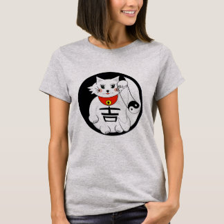 Camiseta Gato afortunado - Maneki Neko - Beckoning.