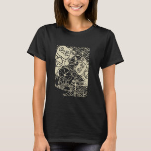 Camiseta Gato afortunado Maneki-Neko japonés Buena suerte v