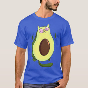 Camiseta gato aguacate 12