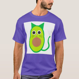 Camiseta gato aguacate 14