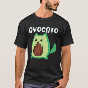 Camiseta Gato Aguacate Avocato Dueño de gato lindo Gato