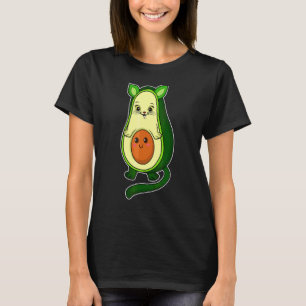Camiseta Gato Aguacate Cute Avocato Mexicano Cinco De Mayo