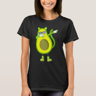 Camiseta Gato aguacate haciendo dabbing aguacate