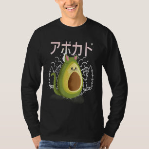 Camiseta Gato Aguacate Vegan Y Gato Kitten Aguacate