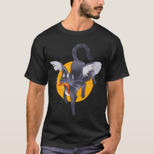 Camiseta Gato Alado