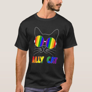 Camiseta Gato aliado lindo