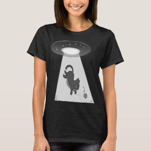 Camiseta Gato Alien Kidney OVNI Hacemos hilados