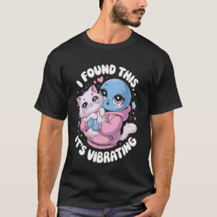 Camiseta Gato Alien Píxel Retro Humor SciFi