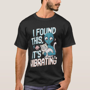 Camiseta Gato Alien Píxel Retro Humor SciFi 1