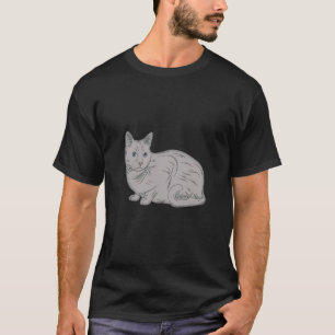 Camiseta Gato ama Korat gato gato Mi gato