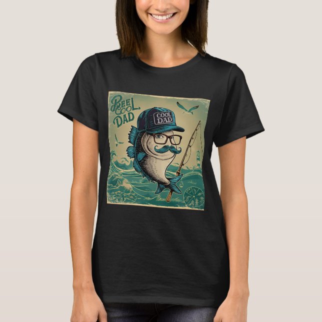 Camiseta Gato Ama Pescar Gato (Anverso)