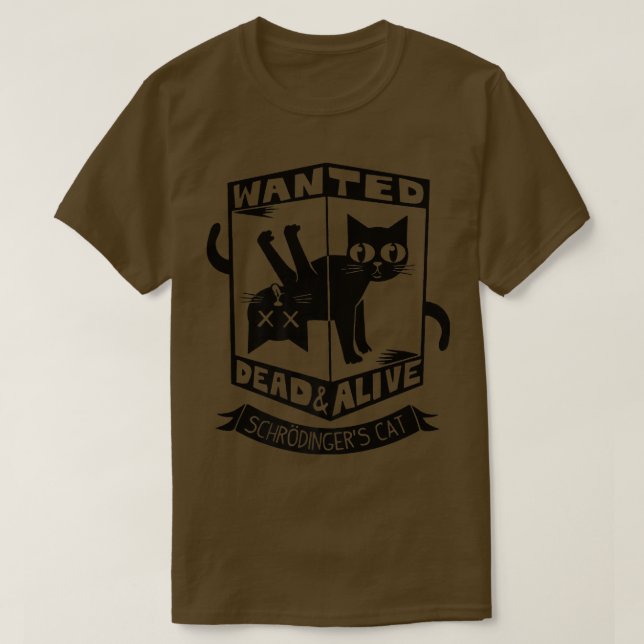 Camiseta Gato amante schrodingers gato gato gracioso  (Diseño del anverso)