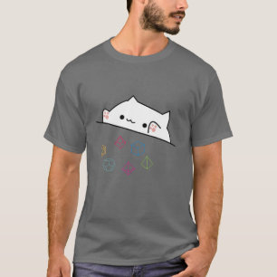 Camiseta Gato Amantes Regalo Gatos Tiembla Dados