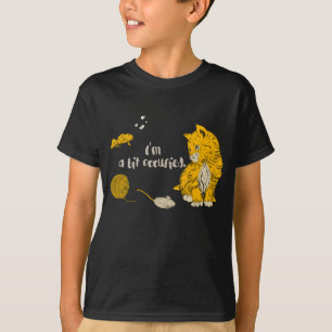 Camiseta Gato amarillo