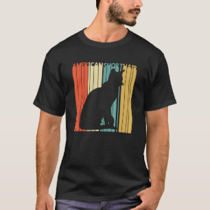 Camiseta Gato americano de pelo corto adorable