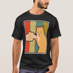 Camiseta Gato amigo animal gato amor animal retro