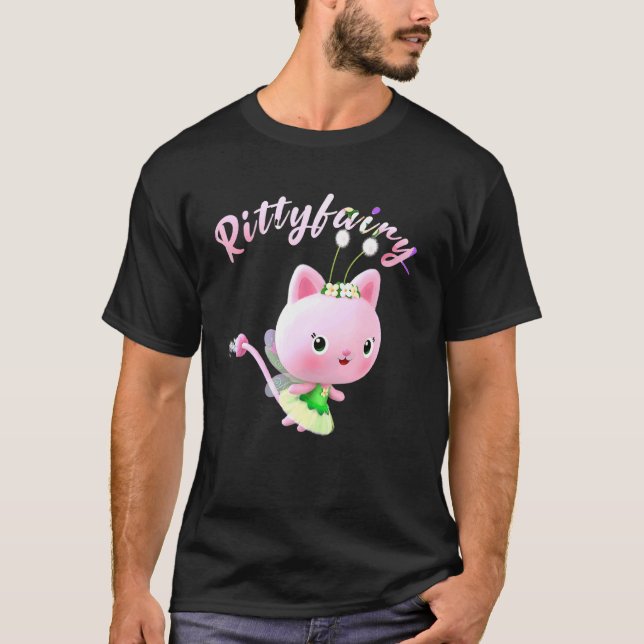 Camiseta Gato - Amor de hadas (Anverso)