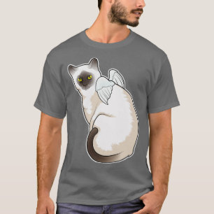 Camiseta Gato Angel Wings