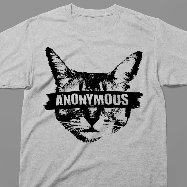 Camiseta Gato Anónimo (Subido por el creador)