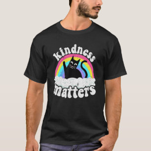 Camiseta Gato Anti Abuso De La Amabilidad Del Arcoiris Impo