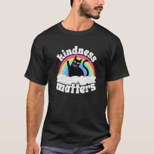 Camiseta Gato Anti Abuso De La Amabilidad Del Arcoiris Impo