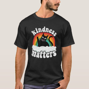 Camiseta Gato Anti Abuso De La Amabilidad Del Arcoiris Impo