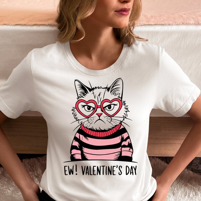 Camiseta Gato anti-San Valentín  (Subido por el creador)