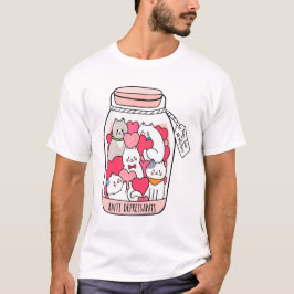 Camiseta Gato antidepresivo divertido regalo para el amante