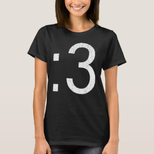 Camiseta Gato Antiguo 3 Cara Invertida