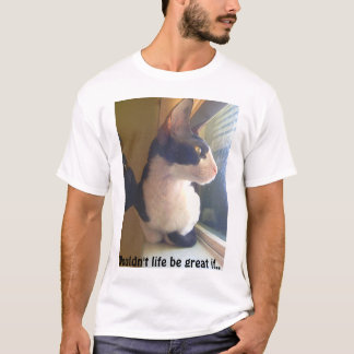Camiseta Gato apuesto