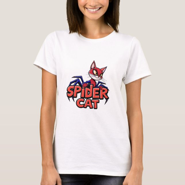 Camiseta Gato araña (Anverso)