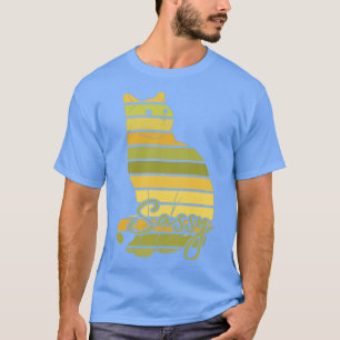 Camiseta Gato artístico