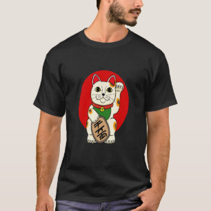 Camiseta Gato asiático de buena fortuna Lucky Maneki Nekos