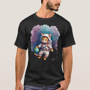 Camiseta Gato Astro