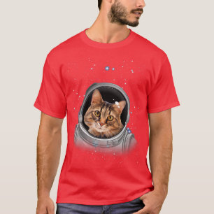 Camiseta Gato astronauta astronauta astronauta gato niño as
