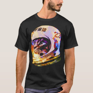 Camiseta Gato astronauta espacial (versión de galaxia profu
