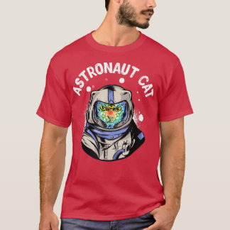 Camiseta gato astronauta T-Shirt