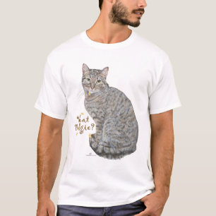 Camiseta ¿Gato atigrado Budgie?