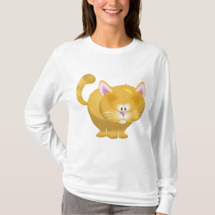 Camiseta Gato Atigrado Gordo y Lindo